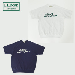 llbean エルエルビーン 通販 店舗 メンズ カットソー 半袖 25ss ロゴ スウェット おしゃれ