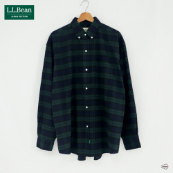 エル・エル・ビーン メンズ 長袖シャツ チェック ブラックウォッチ 25fw 送料無料 通販 オンラインストア