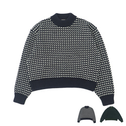 L.L.Bean Women's Wayne Sweater Bird's-Eye 6575-6130