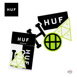 Huf ハフ Huf Core Logo Sticker Set Acsp21 ロゴ ステッカー セット シール 正規取扱店舗
