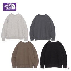 THE NORTHFACE PURPLE LABEL グレー 長袖スウェット nanamica / 11oz Crewneck Sweatshirt