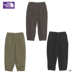 ザノースフェイス パープルレーベル ワイドパンツ ナイロン×コットン ザ ノースフェイス パープルレーベル THE NORTH FACE PURPLE