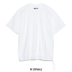 ノースフェイス パープルレーベル ナナミカ 通販 店舗 半袖Tシャツ メンズ ロゴ刺繍 裾しぼり ドローコード シンプル アウトドア