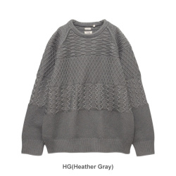 ナナミカ オーシャン オールランド 通販 店舗 26fw カットソー ニット 無地 おしゃれ 送料無料 ブランド 灰色 こん