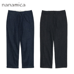 nanamica ナナミカ Wide Denim Pants S25SC085 ワイドデニムパンツ メンズ 正規取扱店