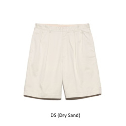 【SALE】 nanamica ナナミカ Double Pleat Chino Shorts S25SD108 ダブルプレートチノショーツ メンズ 正規取扱店