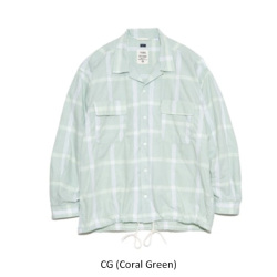 【SALE】 nanamica ナナミカ PALAKA Check Shirt S25SG024 パラカチェックシャツ メンズ 正規取扱店