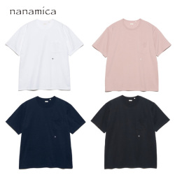 NANAMICA メンズ 半袖Tシャツ S25SI114E BLACK nanamica ナナミカ COOLMAX Jersey Pocket Tee S25SI114 クール