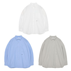 【mens/womens】 nanamica ナナミカ Regular Collar Wind Shirt S26SG082 レギュラーカラーウィンドシャツ メンズ 正規取扱店