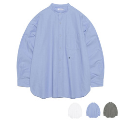 【mens/womens】 nanamica Band Collar Wind Shirt S26SG084