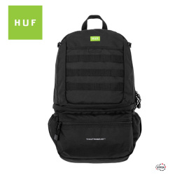 HUF ブラックリュック HUF ハフ FILLMORE BACKPACK AC80233 フィルモア バックパック