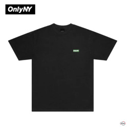OnlyNY オンリーニューヨーク Block Logo T-Shirt Black/Green ブロックロゴTシャツ 半袖 メンズ 正規取扱店