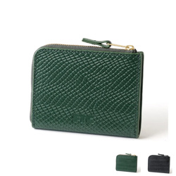 FTC SNAKE LEATHER COMPACT WALLET FTC026AWA06