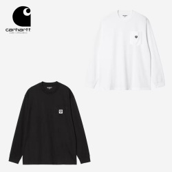 カーハート・ダブリューアイピー 通販 公式 ロンティー 長袖Tシャツ ハート ポケットtee 新品