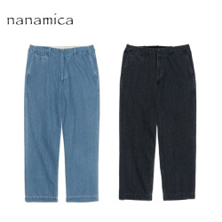 nanamica ナナミカ Wide Denim Pants S25SC086 ワイドデニムパンツ メンズ ワイドテーパード 正規取扱店