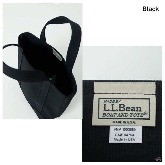 【Sale・USA製】L.L.Beanトートバッグ スモール エルエルビーン 黒 L.L.Bean エル・エル・ビーン Solid Boat and Tote 308572(TC308572