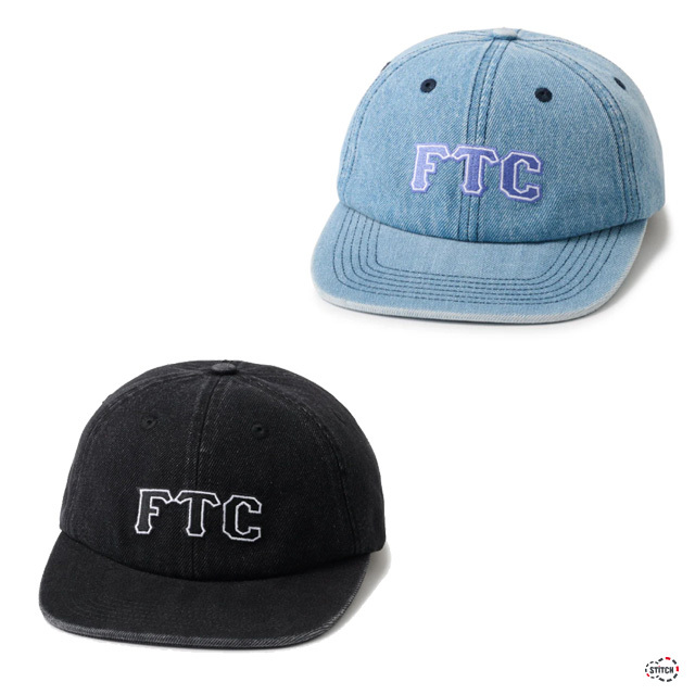 FTC WASHED DENIM 6 PANEL FTC025SUMH02 ウォッシュド デニム キャップ