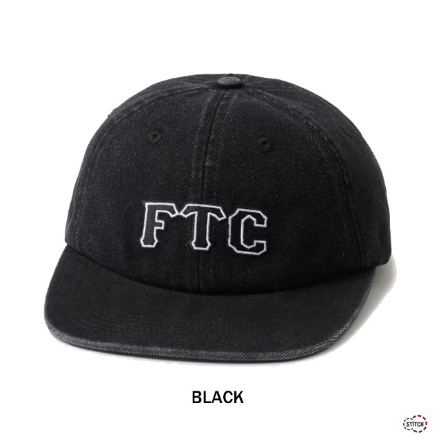 FTC WASHED DENIM 6 PANEL FTC025SUMH02 ウォッシュド デニム キャップ