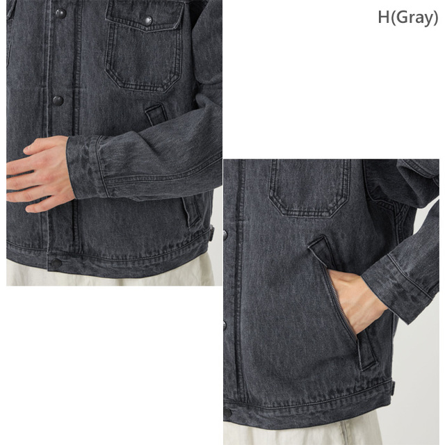THE NORTH FACE Purple Label Linen Cotton Denim Field Jacket