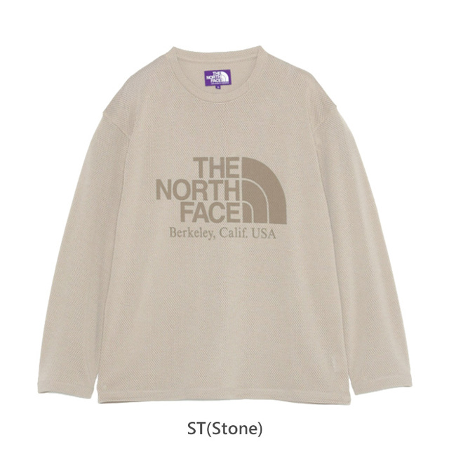 THE NORTH FACE Purple Label Mesh Field Long Sleeve Tee N26FH011
