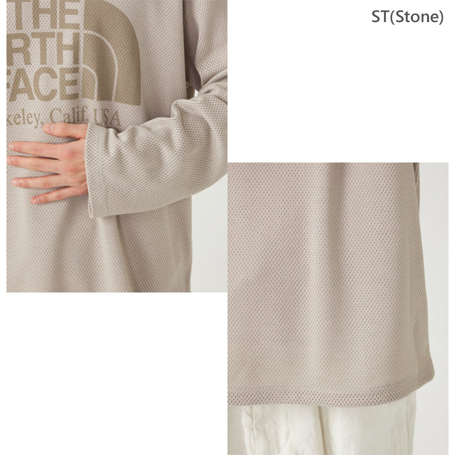 THE NORTH FACE Purple Label Mesh Field Long Sleeve Tee N26FH011