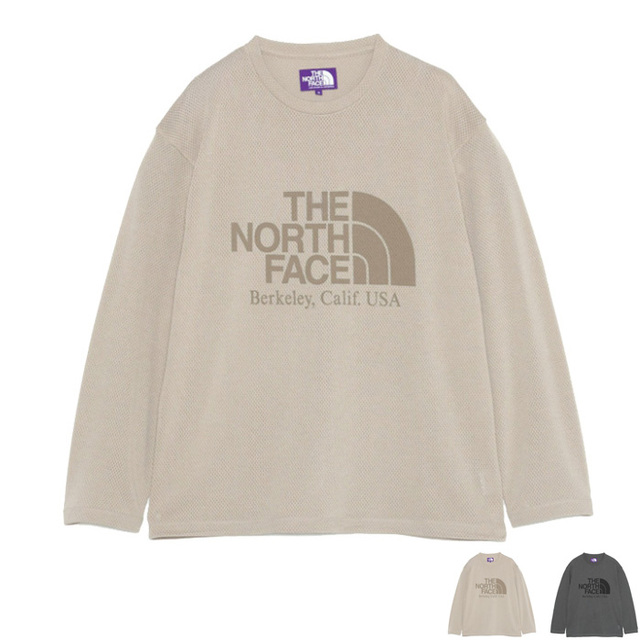 THE NORTH FACE purple label ロングTシャツ THE NORTH FACE Purple Label Mesh Field Long Sleeve Tee N26FH011