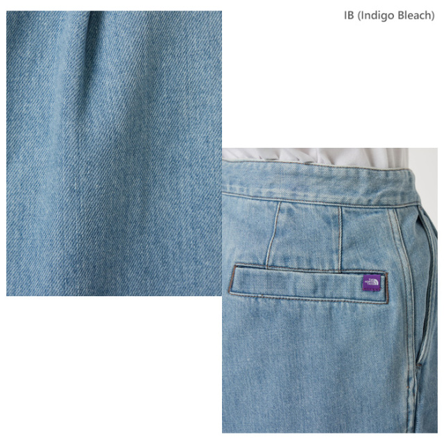 THE NORTH FACE PURPLE LABEL Denim Tuck Field Shorts N26SD074 ザ