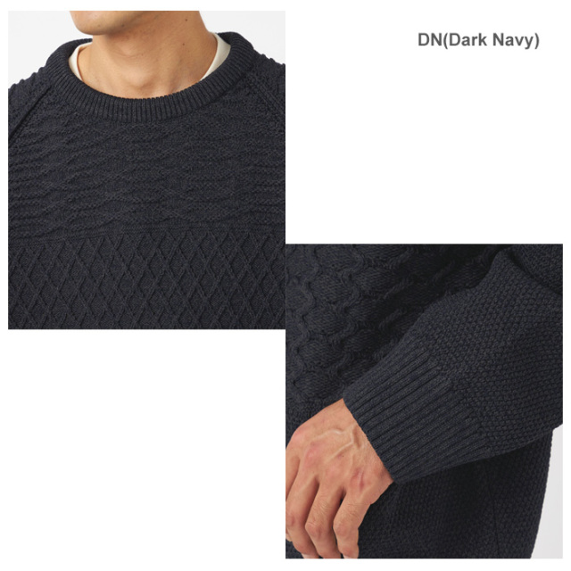 nanamica ナナミカ Crew Neck Sweater S25FJ014 クルー ネック