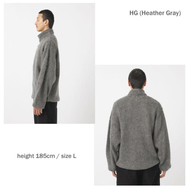 nanamica ナナミカ Pullover Mohair Sweater S25FJ027 プルオーバー
