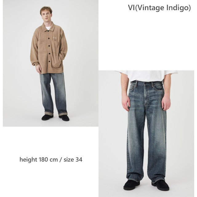 nanamica ナナミカ Selvage Denim Pants S25SC084 セルビッチデニム