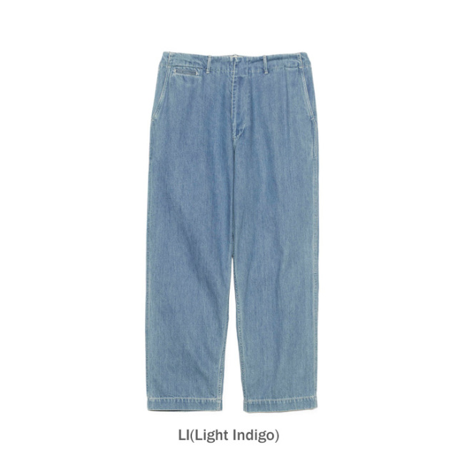 nanamica ナナミカ Wide Denim Pants S25SC086 ワイドデニムパンツ