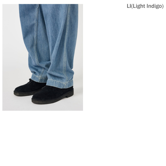 nanamica ナナミカ Wide Denim Pants S25SC086 ワイドデニムパンツ