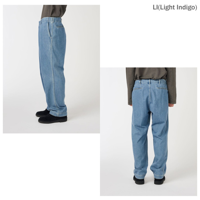 nanamica ナナミカ Wide Denim Pants S25SC086 ワイドデニムパンツ