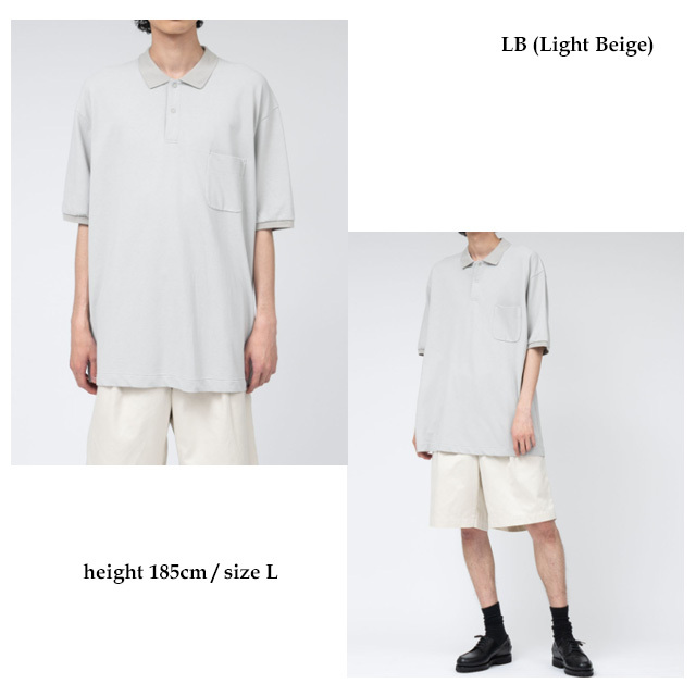 nanamica ショートスリーブポロシャツ L S25SG113 nanamica ナナミカ S/S Polo Shirt S25SG113 ショートスリーブ