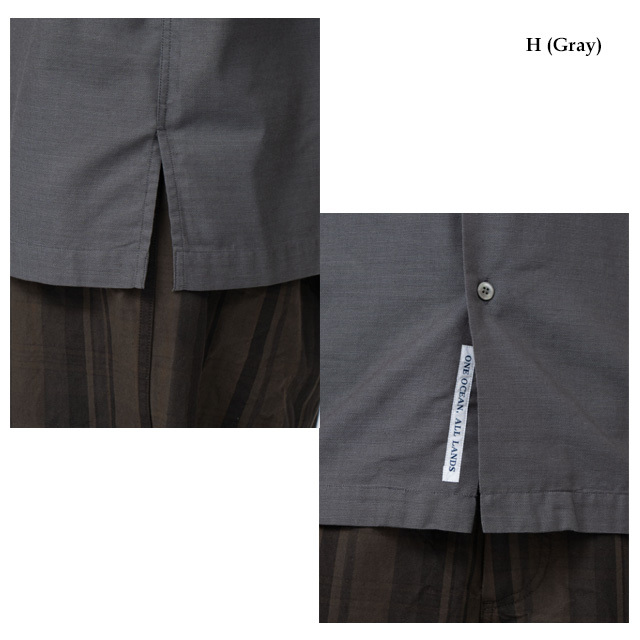 nanamica ナナミカ Open Collar Panama S/S Shirt S25SG119 オープン