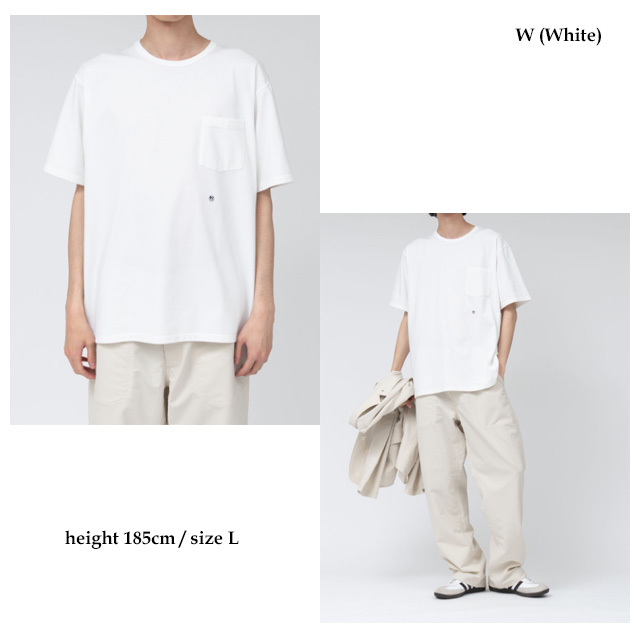 nanamica ナナミカ COOLMAX Jersey Pocket Tee S25SI114 クール