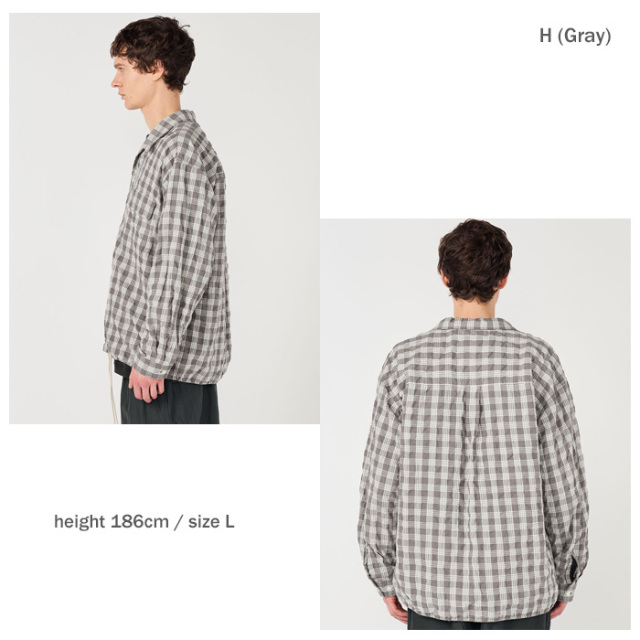 nanamica ナナミカ Palaka Check Shirt S26SG012 パラカ チェック