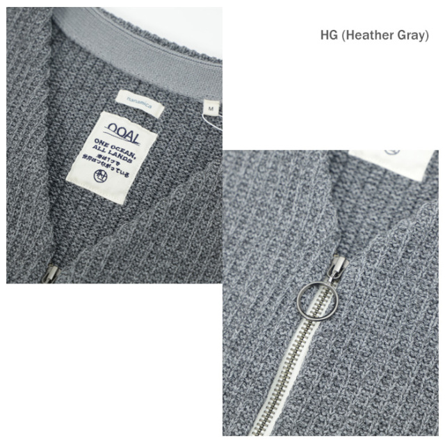 nanamica ナナミカ 5G Zip Cardigan S26SJ007 5Gジップアップ