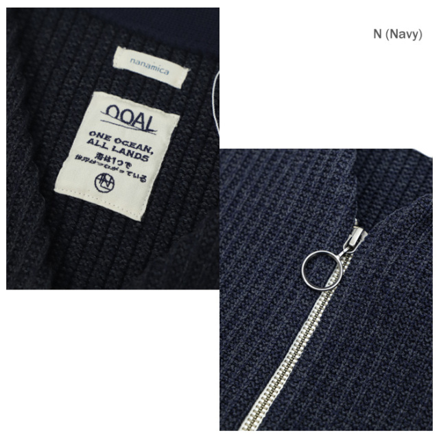 nanamica ナナミカ 5G Zip Cardigan S26SJ007 5Gジップアップ