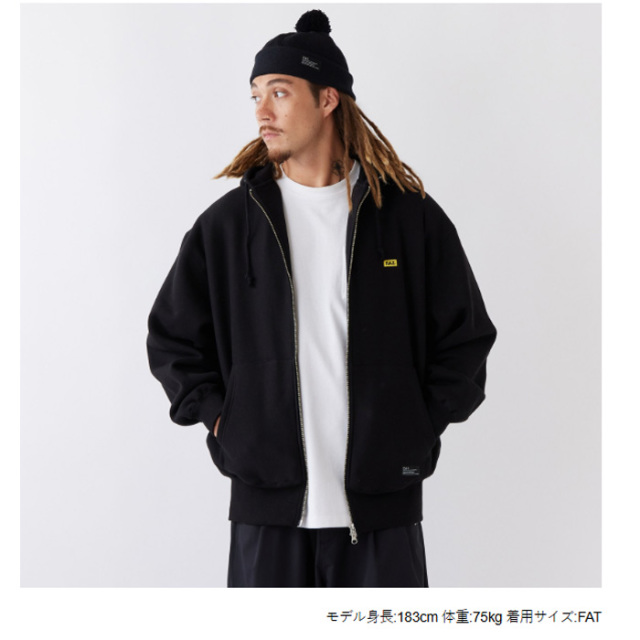 F.A.T. EMBUP F32610-SW05 ZIPパーカー メンズ エフエイティー FAT正規