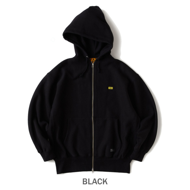 F.A.T. ジップアップパーカー ブラック F.A.T. EMBUP F32610-SW05 ZIPパーカー メンズ エフエイティー FAT正規