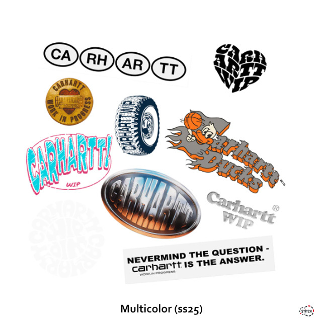 carhartt WIP カーハート ダブリューアイピー STICKER BAG (10PC PACK