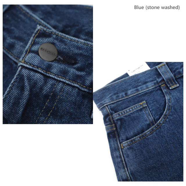 carhartt WIP Brandon Pant I035893-26S2 Blue (stone washed)|Black carhartt WIP Brandon Pant I035893-26S2 Blue (stone washed)|Black