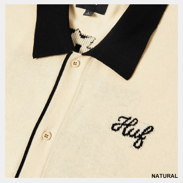 HUF ハフ ICARUS KNIT TOP KN00534 イカロスニットトップ 半袖