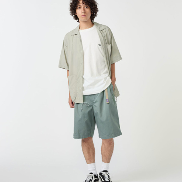 THE NORTH FACE Purple Label Nylon Taffeta Field S/S Shirt N25SG055