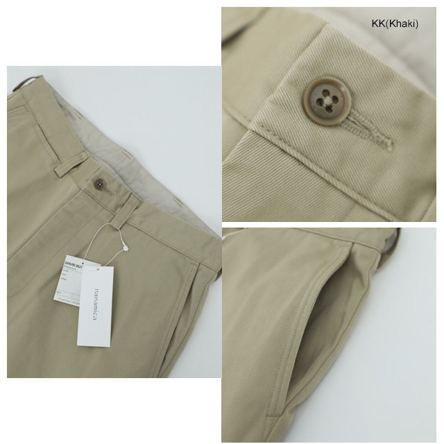 nanamica ナナミカ Wide Straight Chino Pants S25SC079 ワイド