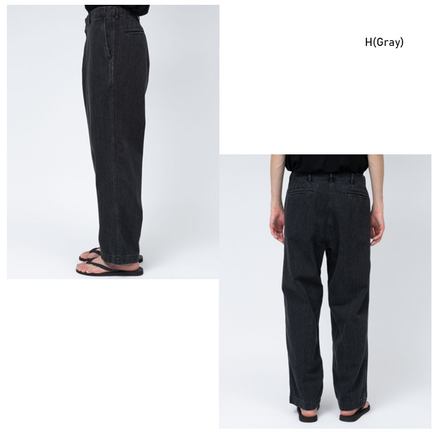nanamica ナナミカ Wide Denim Pants S25SC086 ワイドデニムパンツ