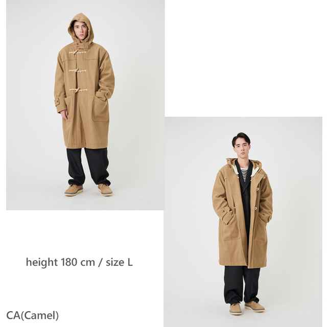nanamica（ナナミカ） WINDSTOPPER Duffle Coat S26FB051 正規取扱店