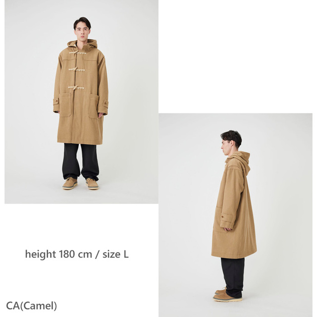 nanamica（ナナミカ） WINDSTOPPER Duffle Coat S26FB051 正規取扱店