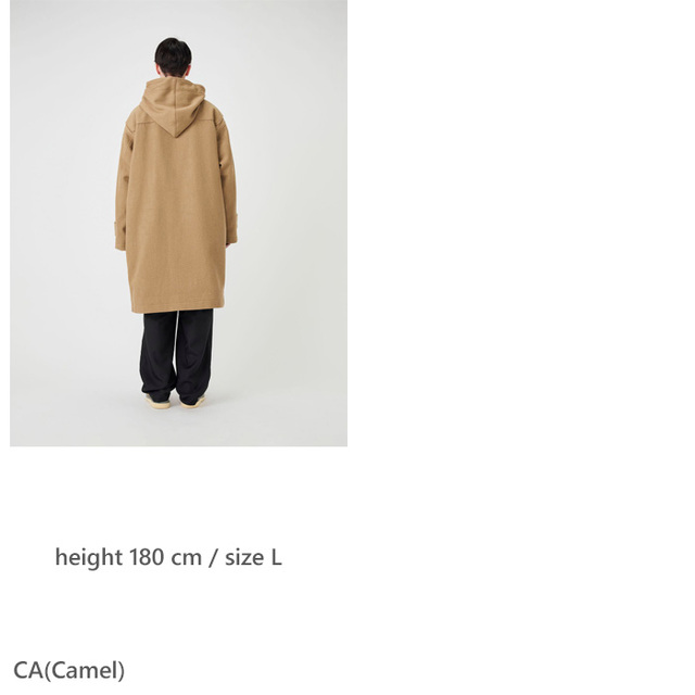 nanamica（ナナミカ） WINDSTOPPER Duffle Coat S26FB051 正規取扱店